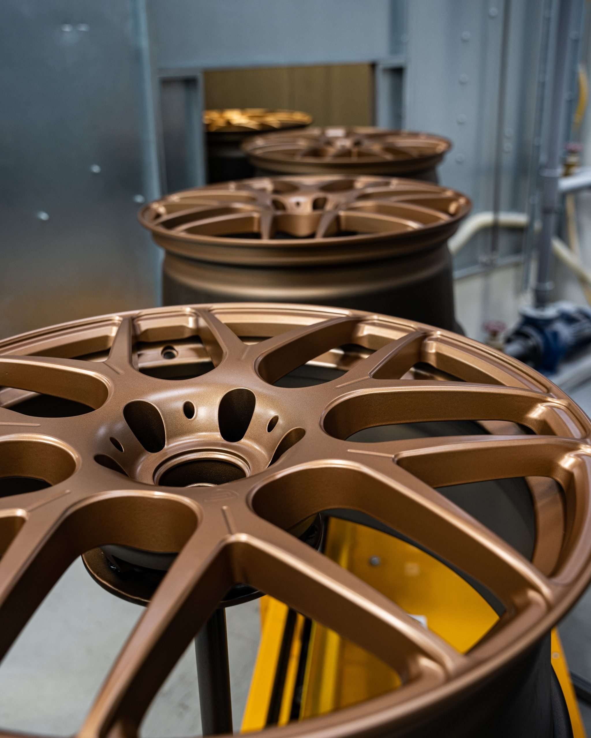 Alloy wheel refurbishment